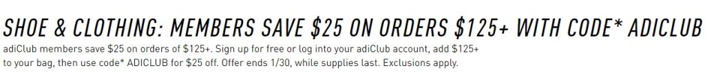 Promo kód ADIDAS