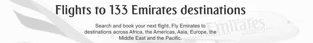 Código de voucher da Emirates