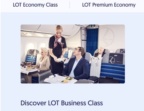Cupom LOT Polish Airlines