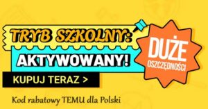 Kod rabatowy TEMU dla Polski