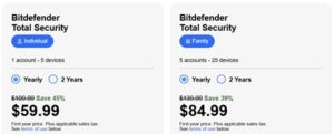 Código promocional de BITDEFENDER