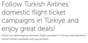 Код за отстъпка на Turkish Airlines